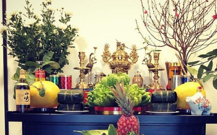 Bài trí bàn thờ ngày Tết gồm những gì để hút tài lộc vào nhà