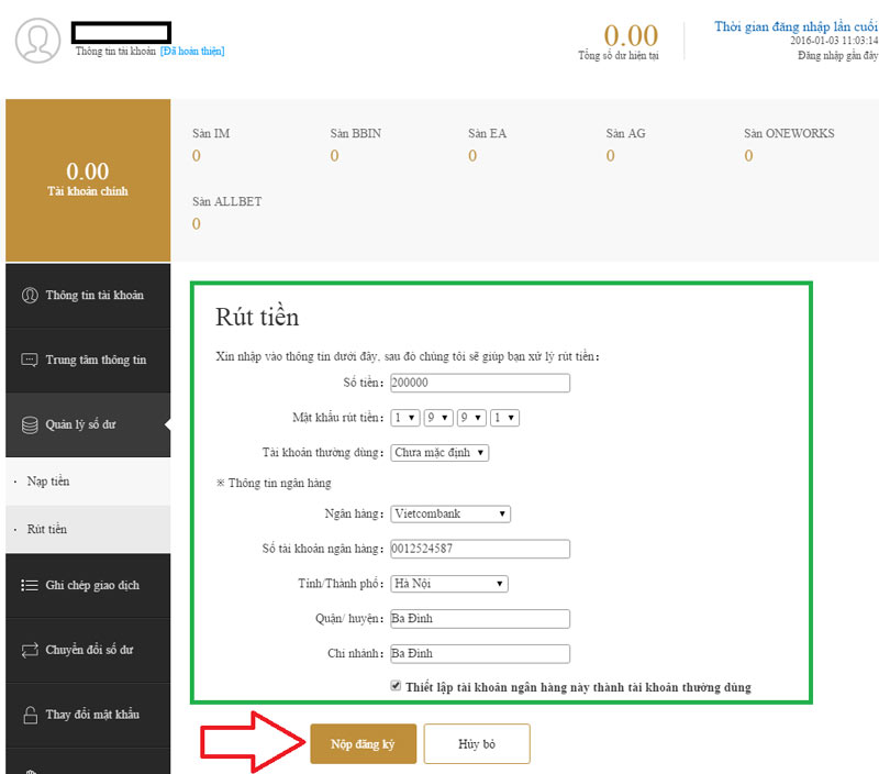 Hướng dẫn rút tiền từ sòng bạc dubai cho người mới bắt đầu
