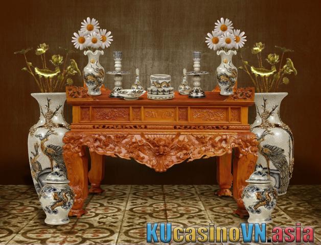 Chiều cao bàn thờ chuẩn theo thước lỗ ban