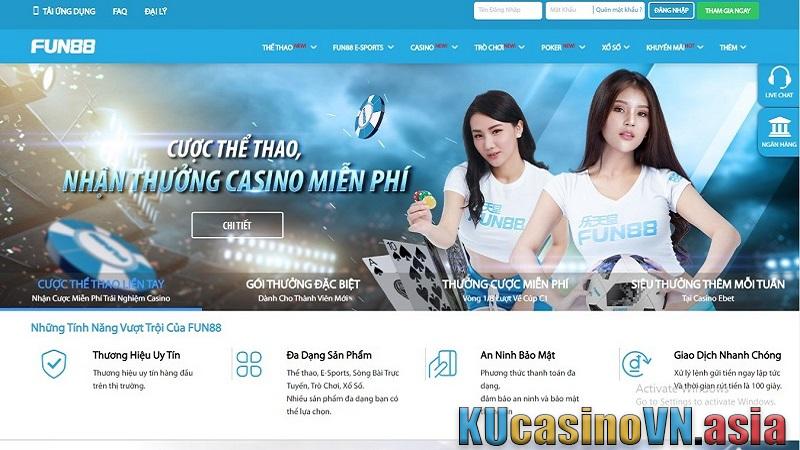 Khuyến mãi ưu đãi tại nhà cái Fun88