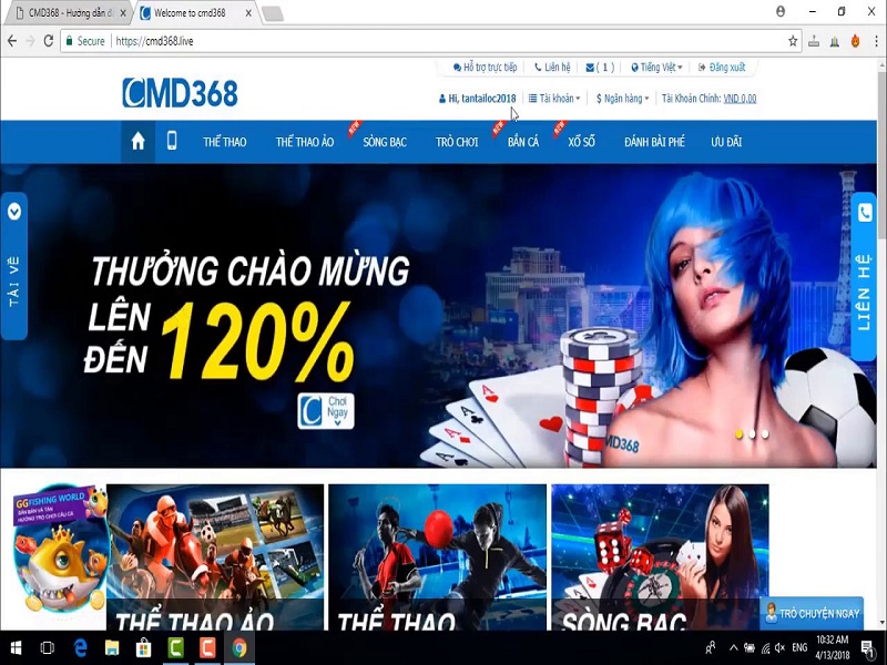 Ứng dụng di động Cmd368