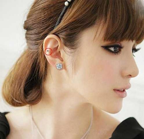 Nốt ruồi trên tai phụ nữ có ý nghĩa gì?