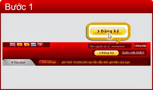 hướng dẫn đăng ký tài khoản dafabet