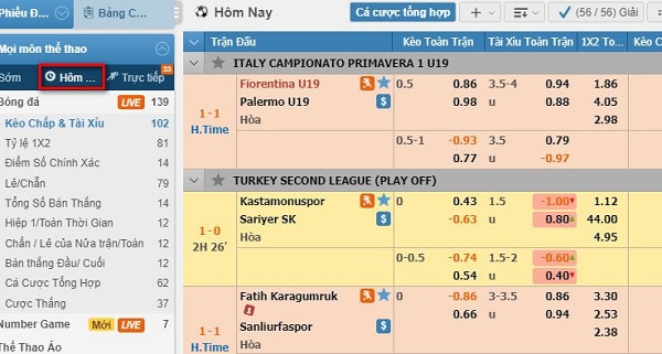 Đặt cược vào Lixi88