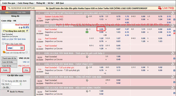 Hướng dẫn cá độ bóng đá tại K8