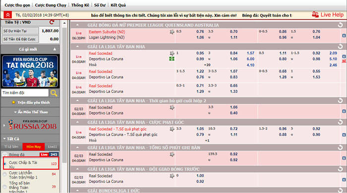 Hướng dẫn cá độ bóng đá tại K8