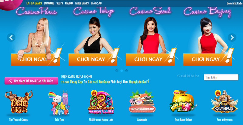 Hướng dẫn chơi happyluke chi tiết