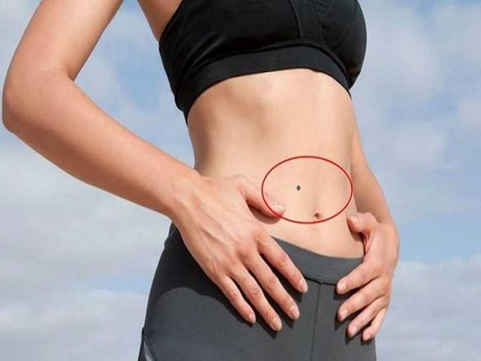 Có nốt ruồi ở eo phụ nữ có sao không?