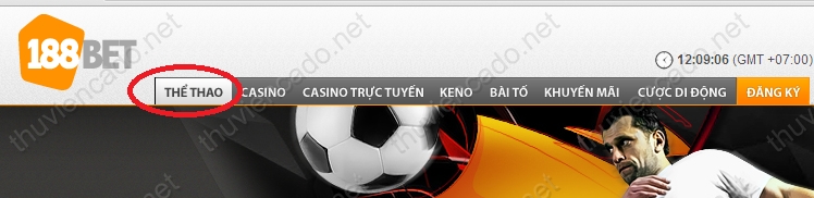 Đặt cược tại sòng bạc 188bet