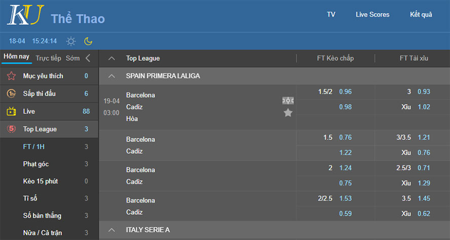 KUBET cá độ bóng đá ku6107 thể thao