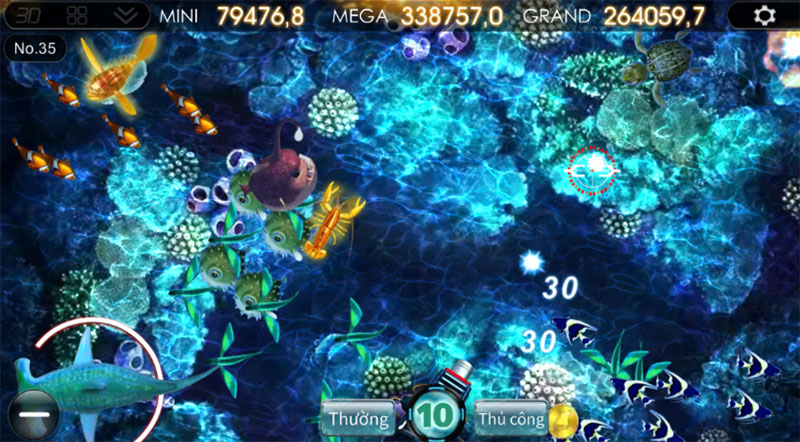 KUBET bắn cá đổi thưởng 3D