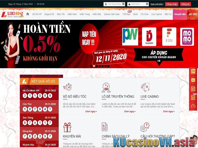 Đăng nhập Lixi88