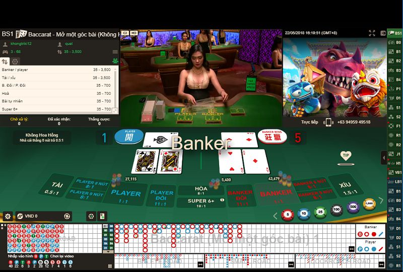 Hướng dẫn chơi baccarat tại 10bet cho người mới bắt đầu