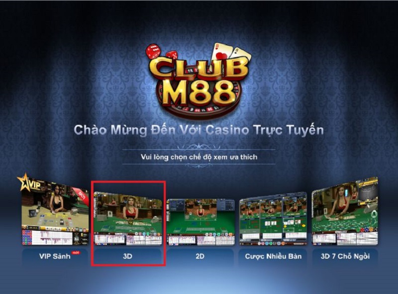 Các bước tham gia Baccarat trên M88