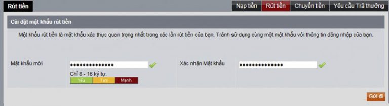 Hướng dẫn rút tiền từ vwin chi tiết