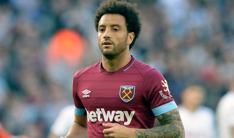 Felipe Anderson là cầu thủ chạy cánh xuất sắc nhất Premier League