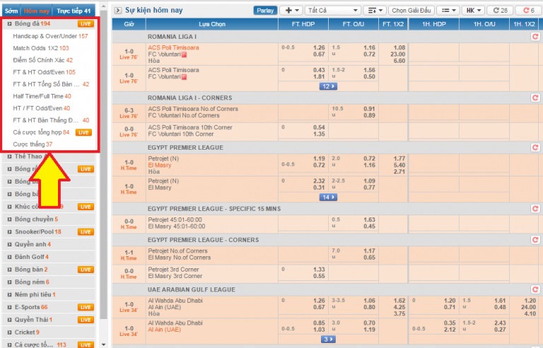 Hướng dẫn chi tiết cá độ bóng đá tại sòng bài Dubai cho người mới bắt đầu