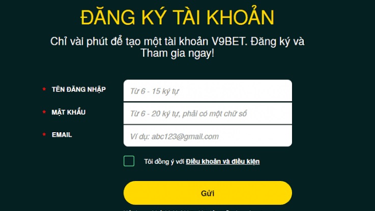 như hình bên dưới.