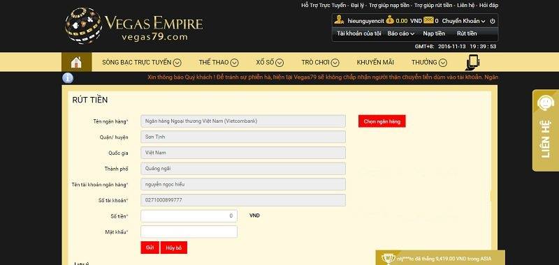 Hướng dẫn đăng nhập sòng bạc Vegas chi tiết cho thành viên mới