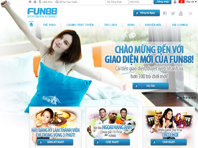 Fun88 có một danh tiếng tốt