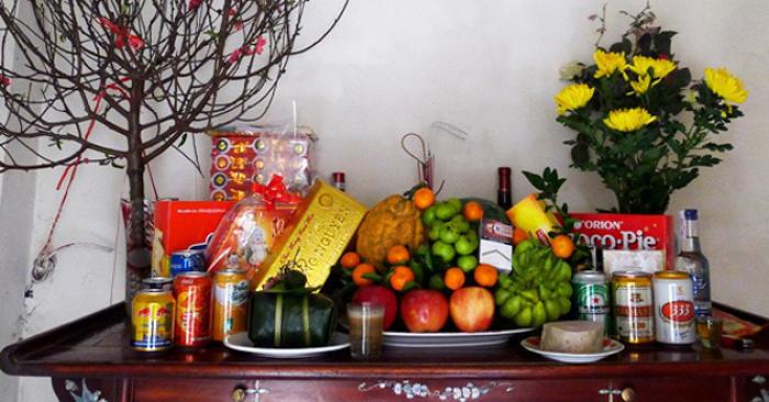 Cách cắm hoa bàn thờ ngày Tết đẹp nhất