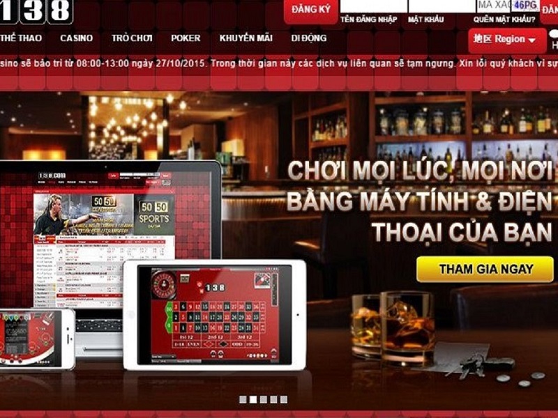 Lưu ý khi rút tiền từ sòng bài 138Bet