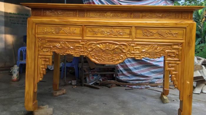 Mách bạn cách chọn kích thước bàn thờ chuẩn phong thủy