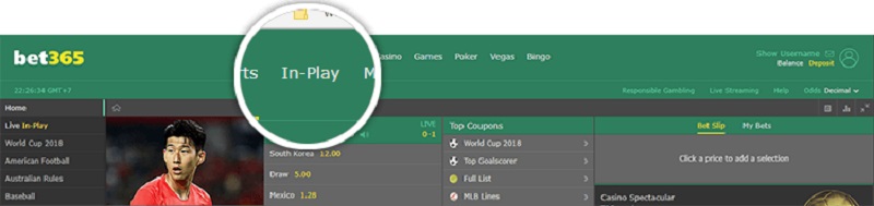 Hướng dẫn chơi bet365 đầy đủ cho người mới bắt đầu