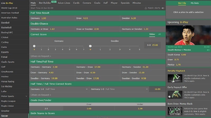 hướng dẫn cá cược bóng đá bet365 cho người mới bắt đầu