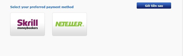 hướng dẫn chi tiết cách gửi tiền sbobet