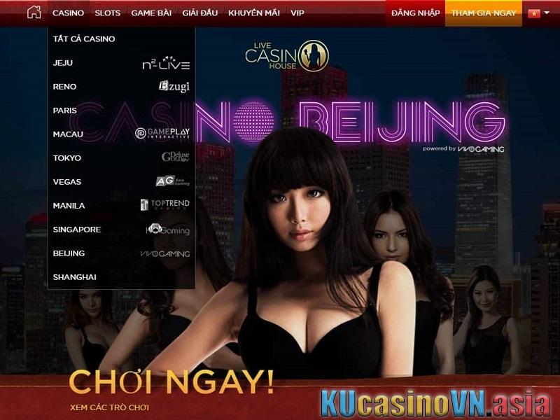 gửi tiền nhanh Live Casino House