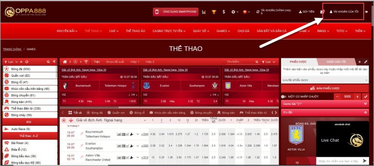 hướng dẫn rút tiền tại nhà cái oppabet