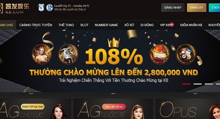 Khuyến mãi của nhà cái trên K8