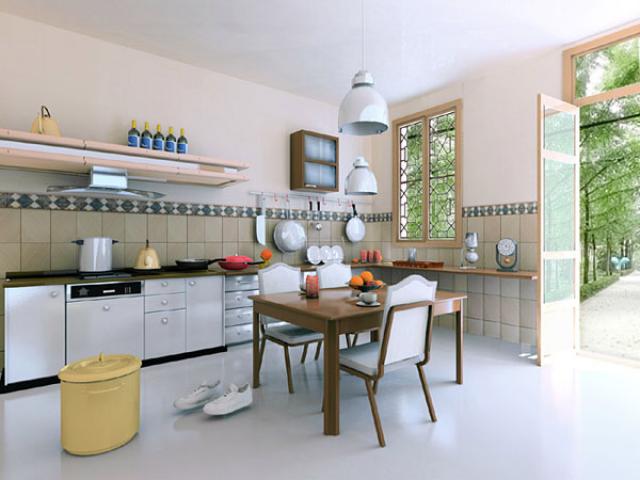 Nhà hướng Bắc đặt bếp hướng nào để giữ lửa cho gia đình