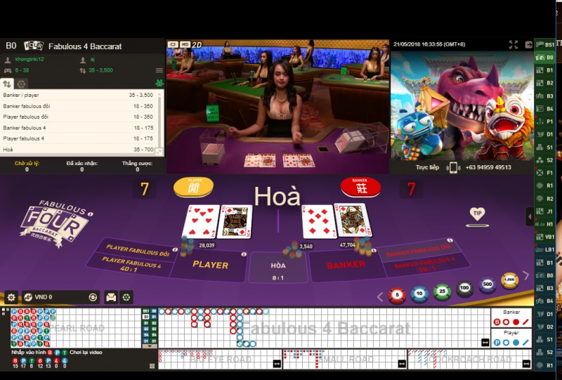 Cách chơi baccarat trên vwin