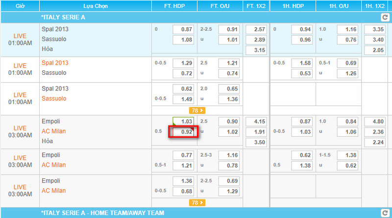 Đặt cược bóng đá ở Letou