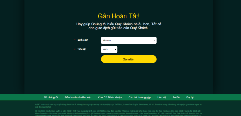 chọn quốc gia và tiền tệ v9bet
