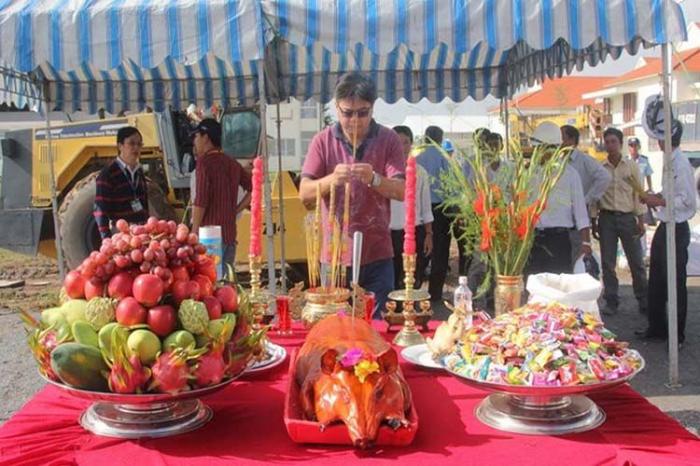 Lễ đặt đá xây dựng nhà theo văn khấn cổ truyền 1262973868