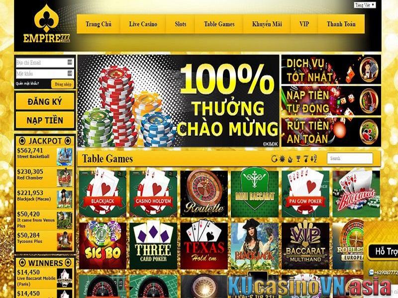 chơi tại nhà cái Empire777