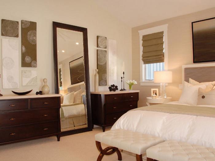Vị trí, cách đặt gương trong phòng ngủ theo phong thủy