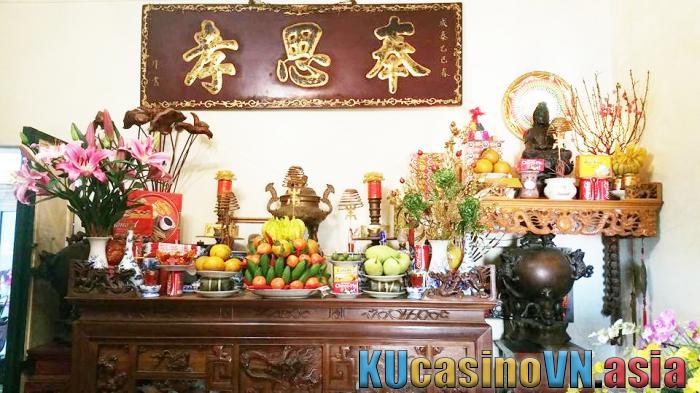 thủ tục di chuyển bàn thờ trong nhà