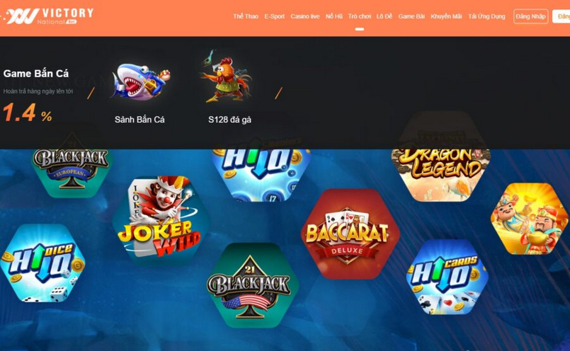 Kho game đa dạng do Vnbet77 cung cấp