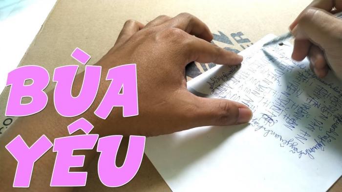 Hướng dẫn chi tiết cách làm bùa yêu có họ tên tại nhà