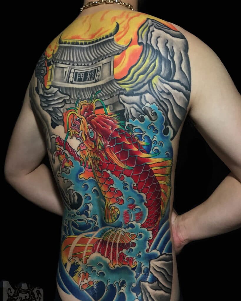 Ý nghĩa hình xăm cá chép không phải ai cũng biết