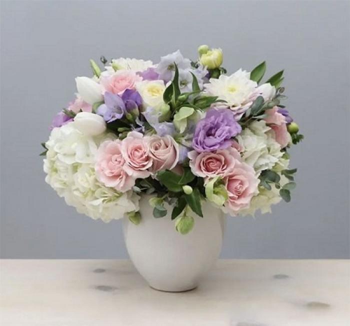 hướng dẫn cắm hoa cát tường bàn thờ phật đơn giản mà đẹp 1453208049