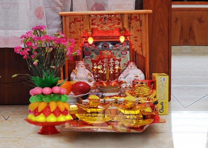 Xem hướng dẫn chuyển bàn thờ thần tài vào ngày lành