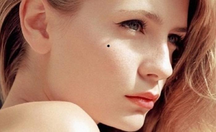 Đâu là nốt ruồi may mắn trên mặt?