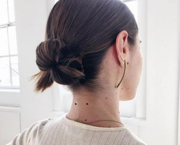 Nevus bên ngoài ở đâu?