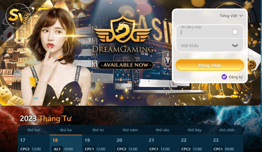 Sân chơi casino Sv388 đẳng cấp