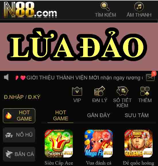 n88 lừa đảo